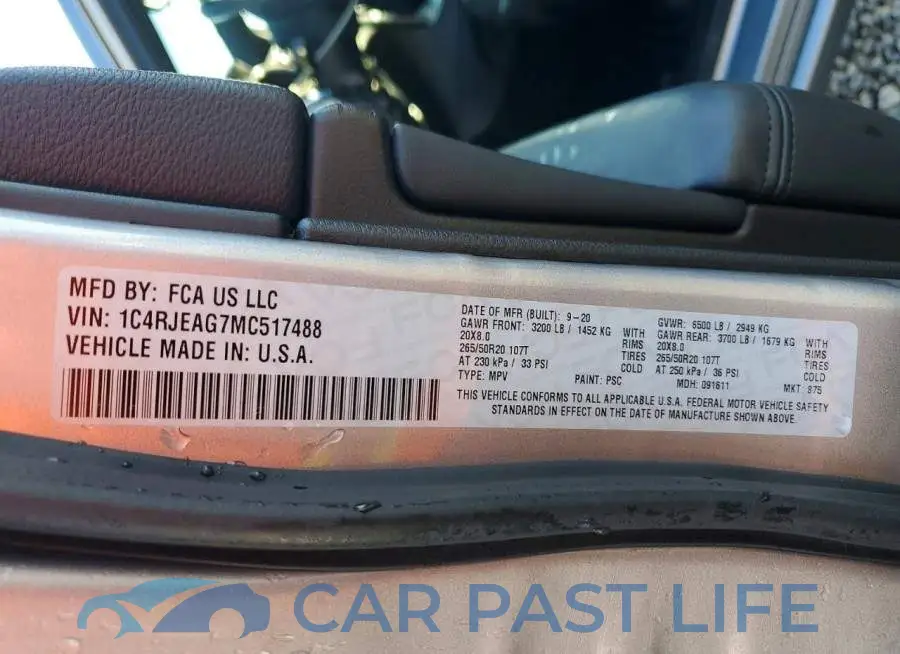 1C4RJEAG7MC517488# 14