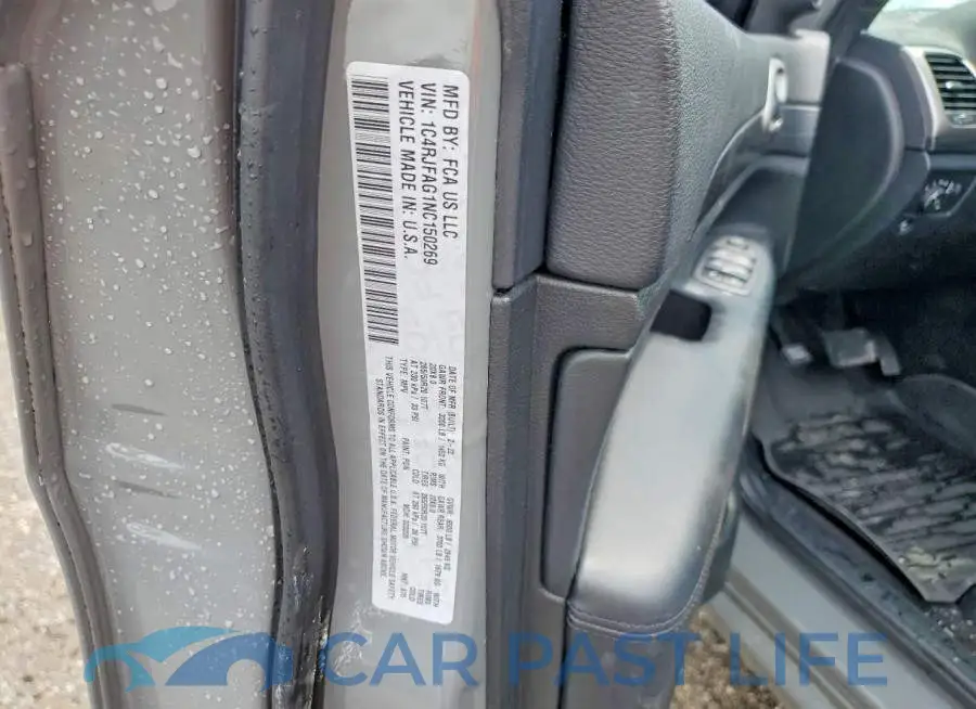 1C4RJFAG1NC150269# 12