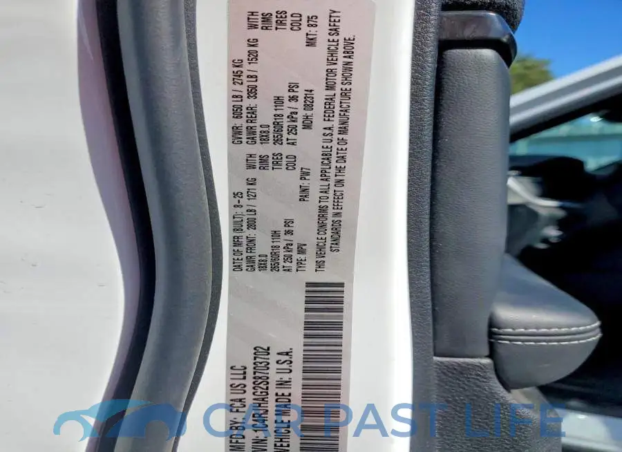 1C4RJHAG2S8703702# 14