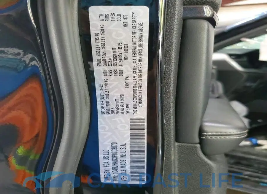 1C4RJHAG3P8703070# 13