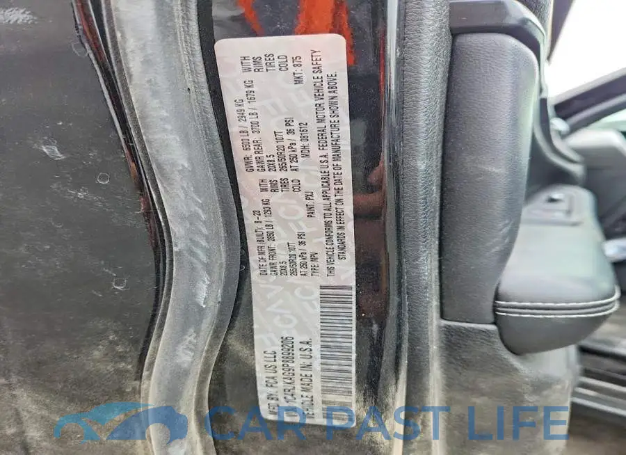 1C4RJKAG9P8899206# 13
