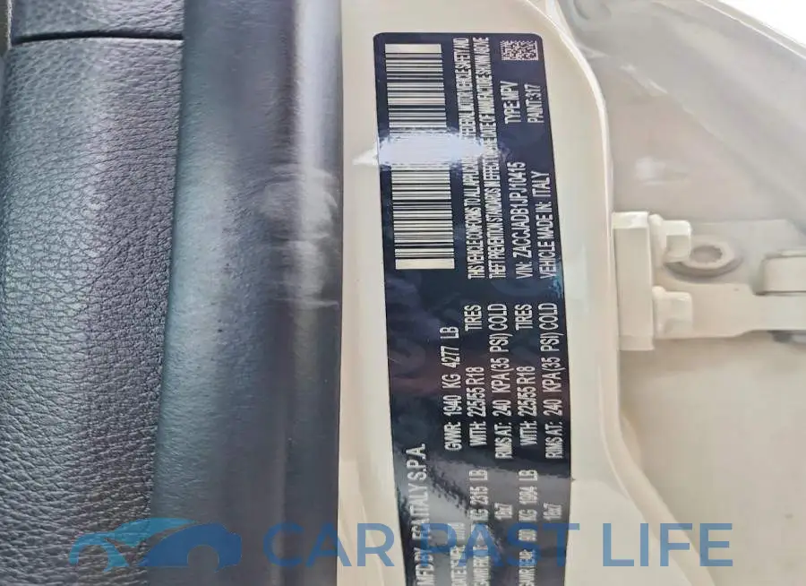 ZACCJADB1JPJ10415# 13