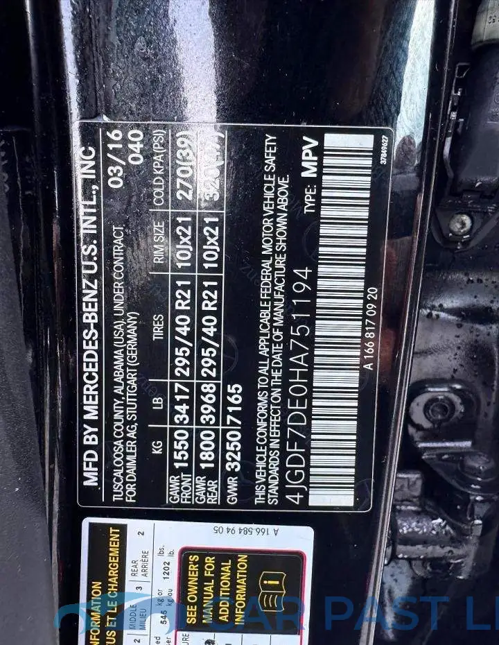 4JGDF7DE0HA751194# 14
