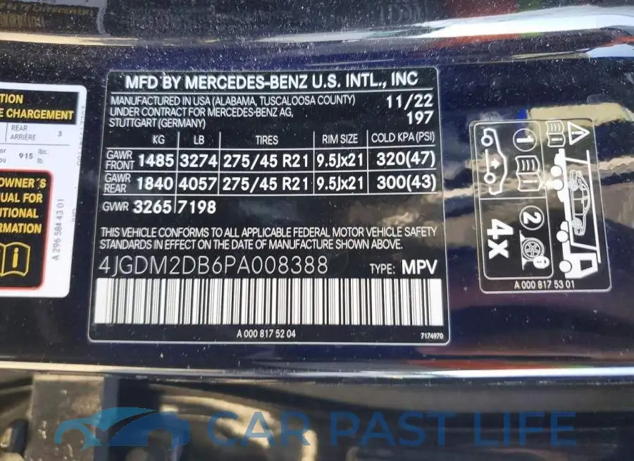 4JGDM2DB6PA008388# 13