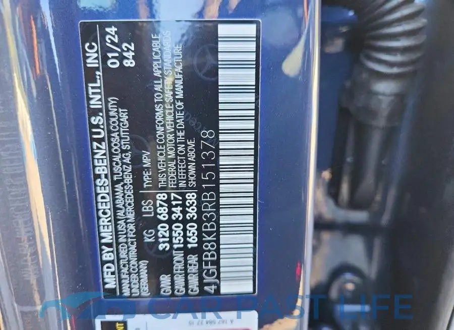 4JGFB8KB3RB151378# 13