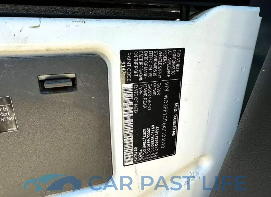 WD3PF1CD6KP106510# 10