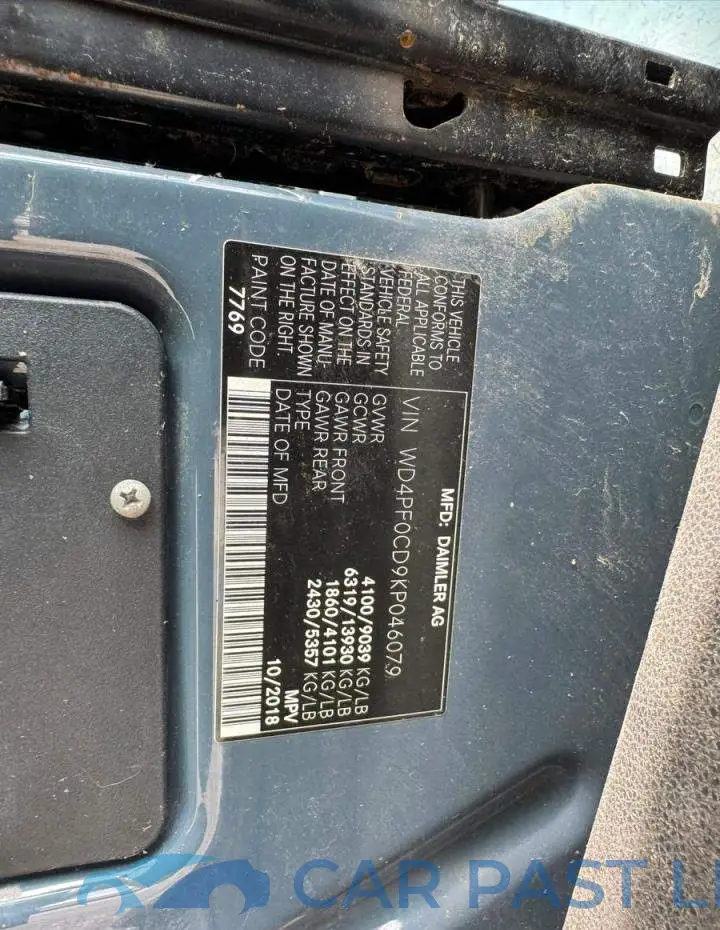 WD4PF0CD9KP046079# 10