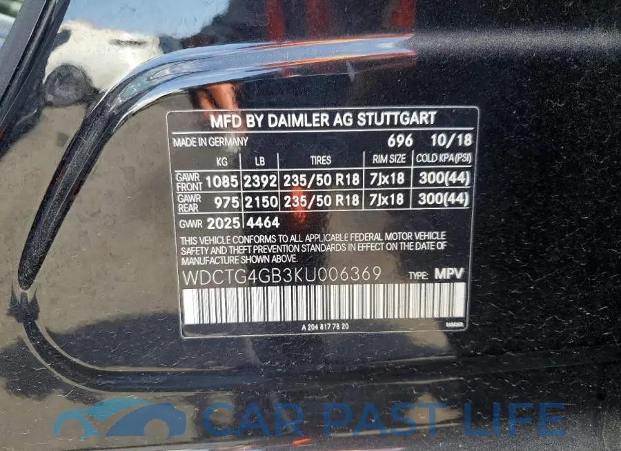 WDCTG4GB3KU006369# 13