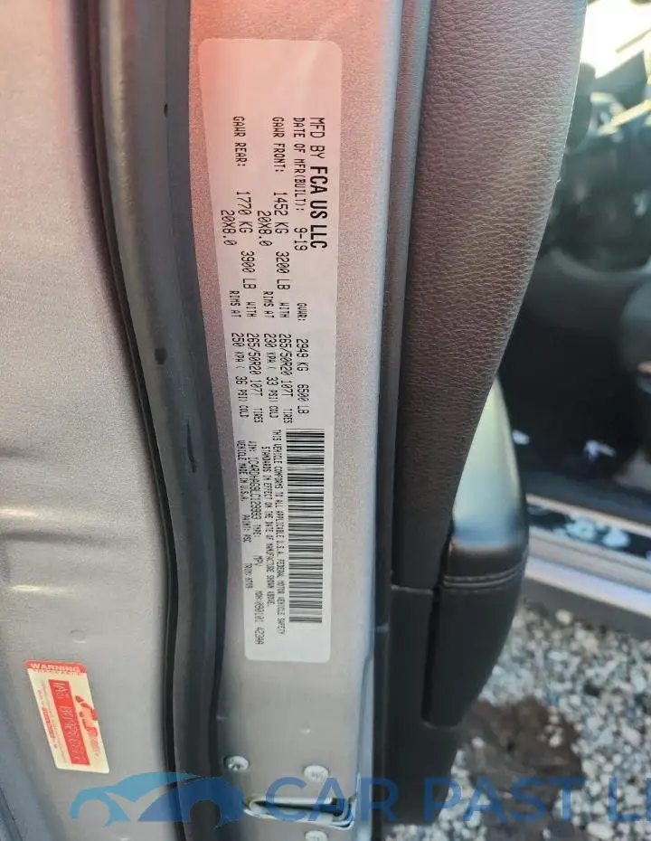 1C4RDHAG9LC129993# 14