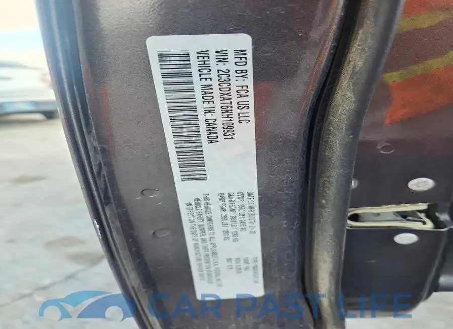 2C3CDXAT6NH109931# 12