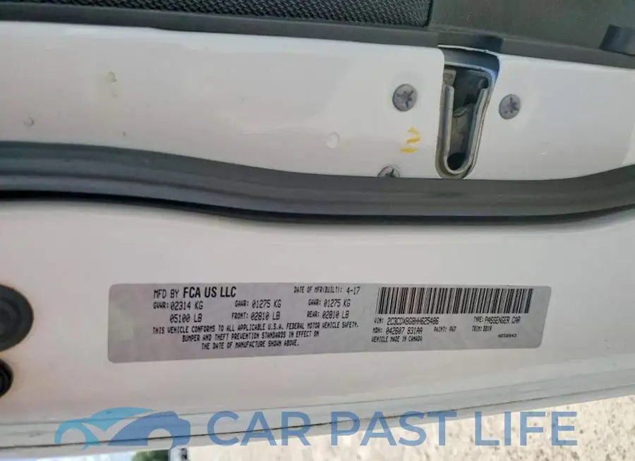 2C3CDXBG8HH625486# 12