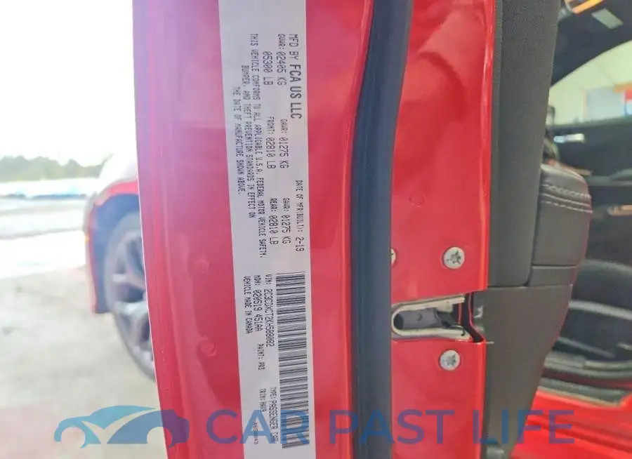 2C3CDXCT2KH588082# 12