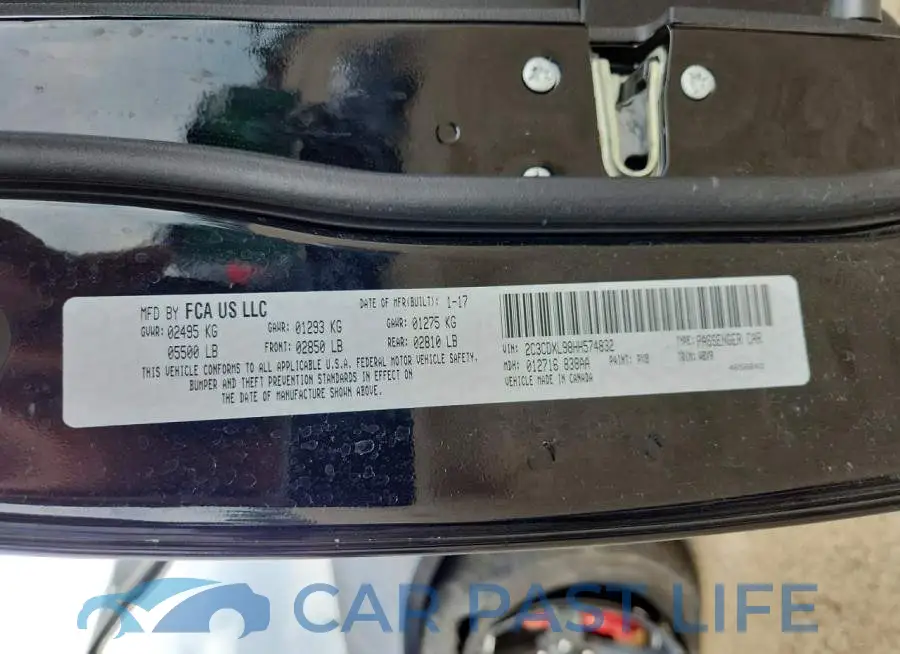 2C3CDXL98HH574832# 12
