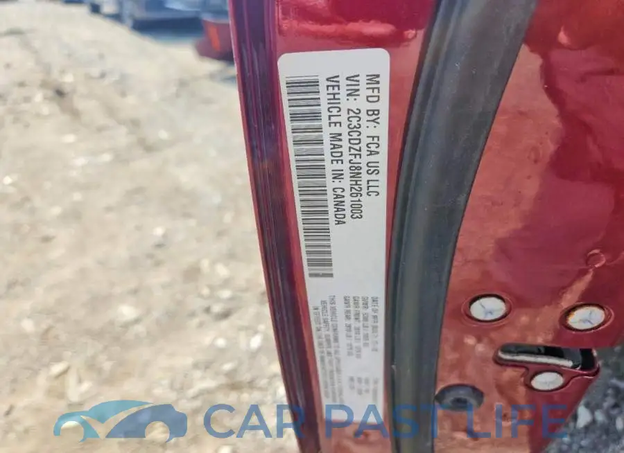 2C3CDZFJ8NH261003# 13