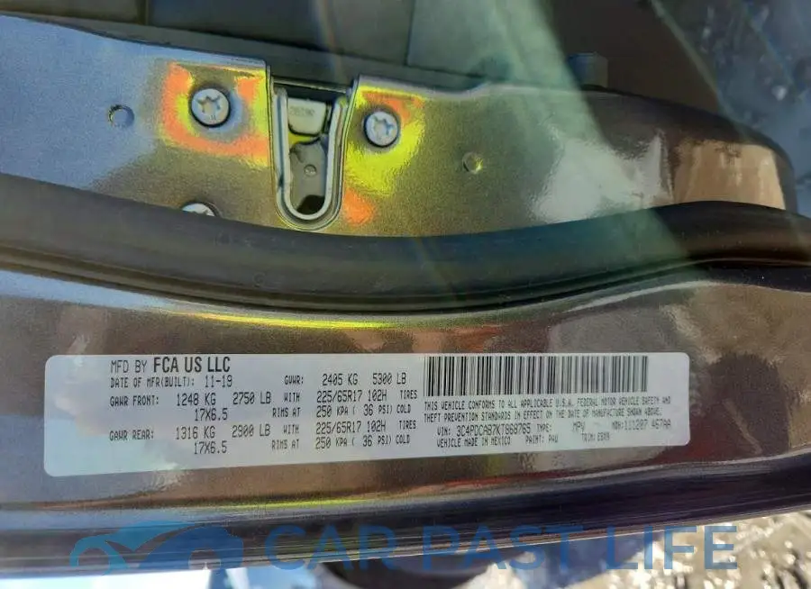3C4PDCAB7KT868765# 13