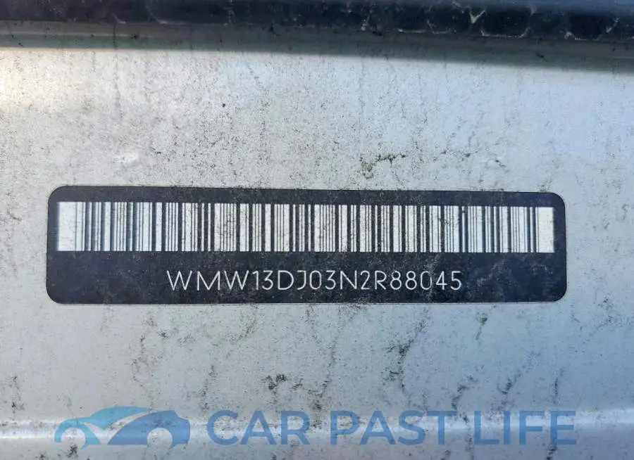 WMW13DJ03N2R88045# 12
