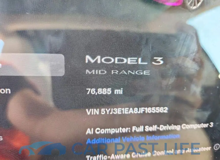 5YJ3E1EA8JF165562# 9