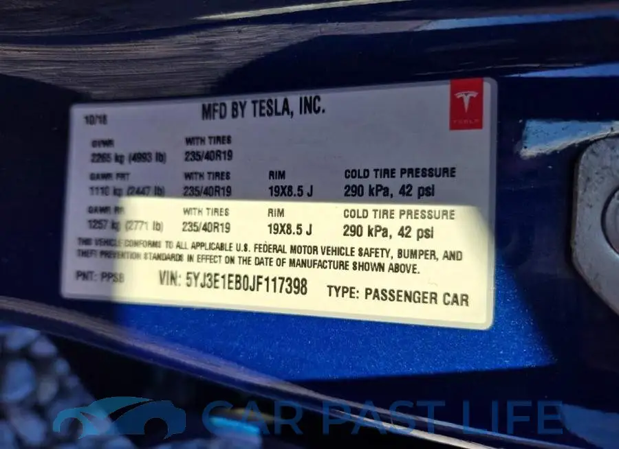 5YJ3E1EB0JF117398# 13