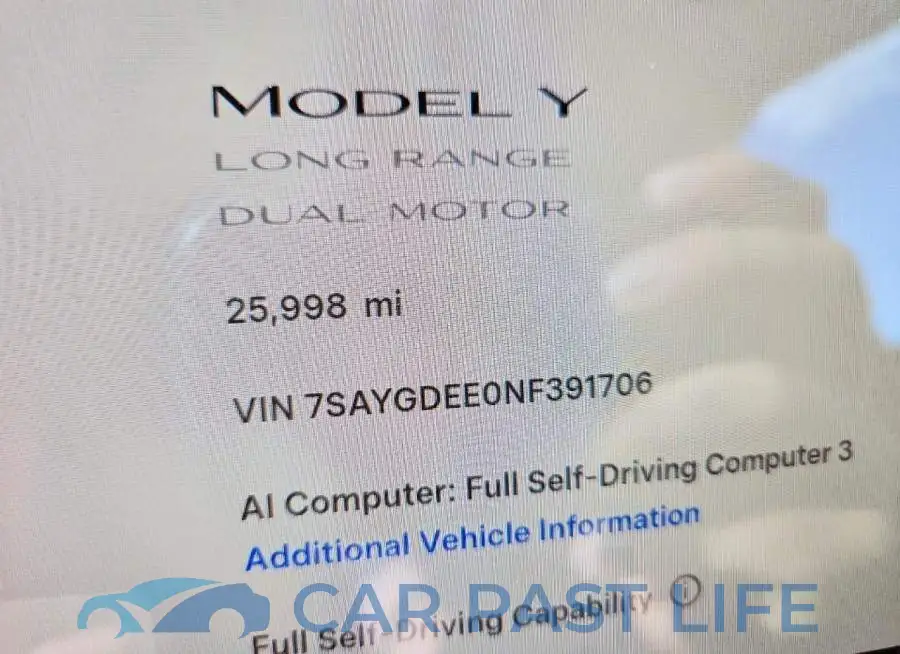 7SAYGDEE0NF391706# 9