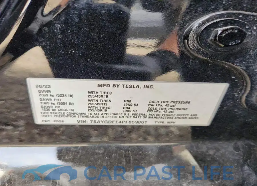 7SAYGDEE4PF859861# 13
