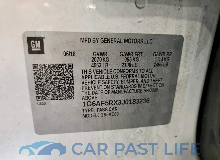 1G6AF5RX3J0183236# 12