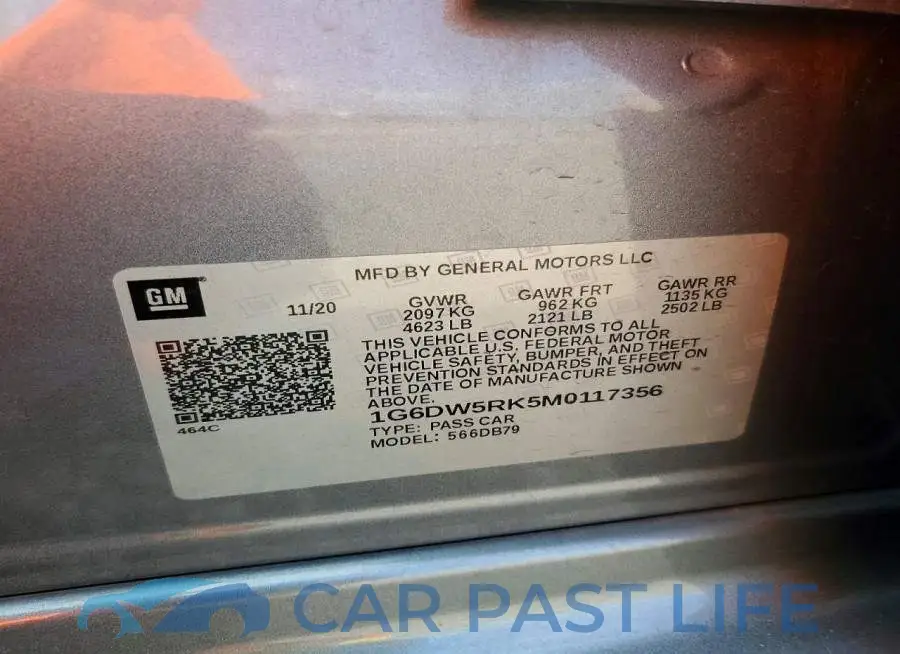 1G6DW5RK5M0117356# 12