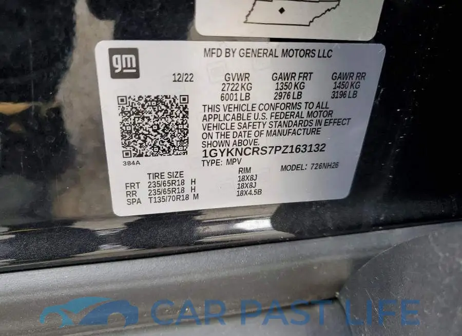 1GYKNCRS7PZ163132# 13