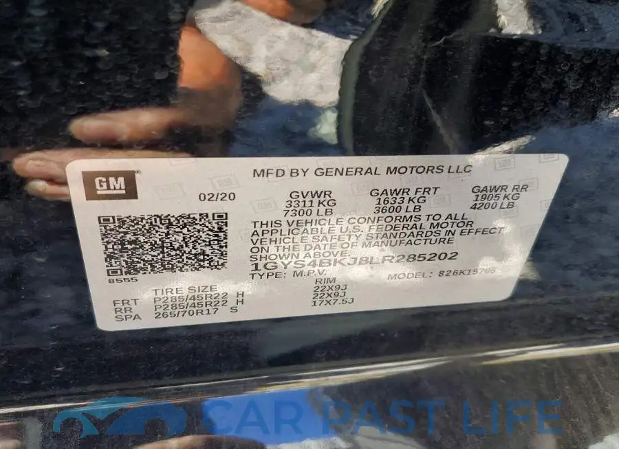 1GYS4BKJ8LR285202# 13