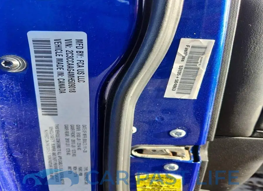 2C3CCAAG4MH509018# 13