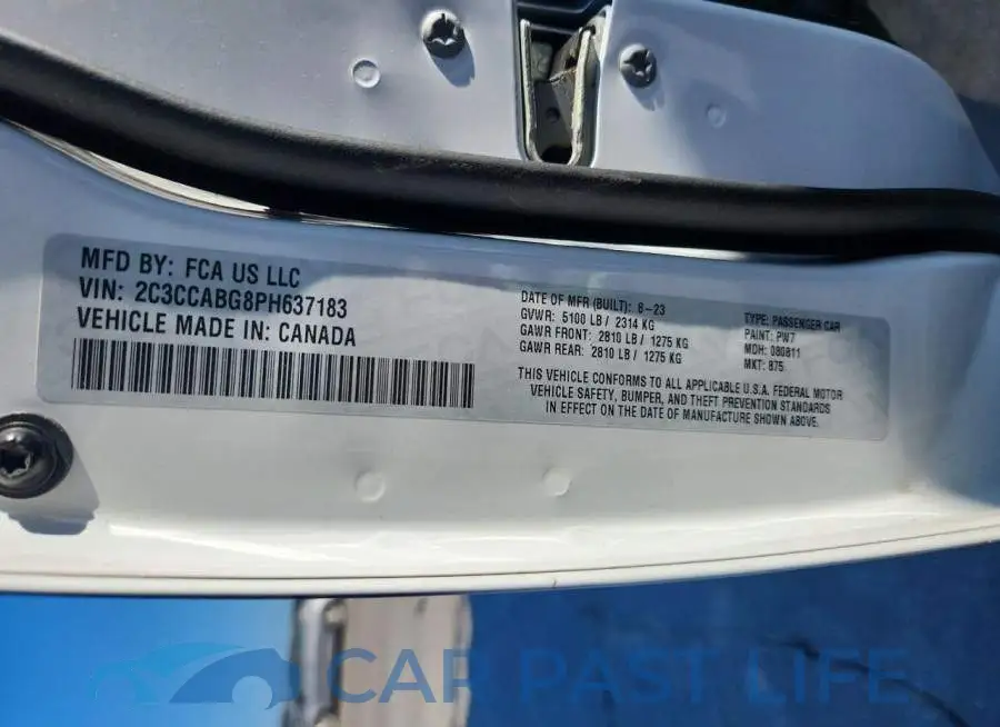2C3CCABG8PH637183# 13