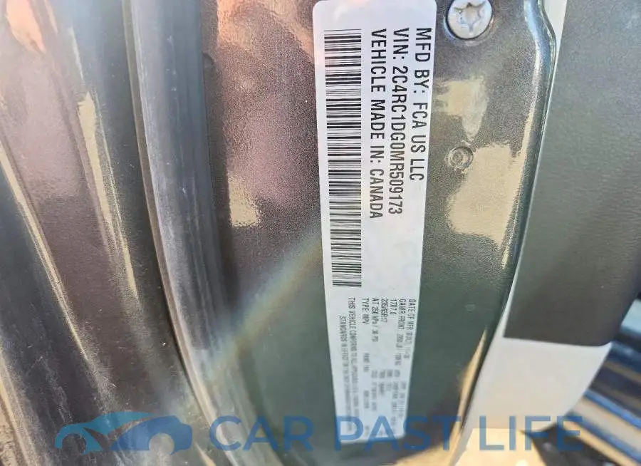 2C4RC1DG0MR509173# 13