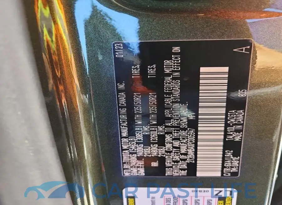 2T2BAMBAXPC005947# 13
