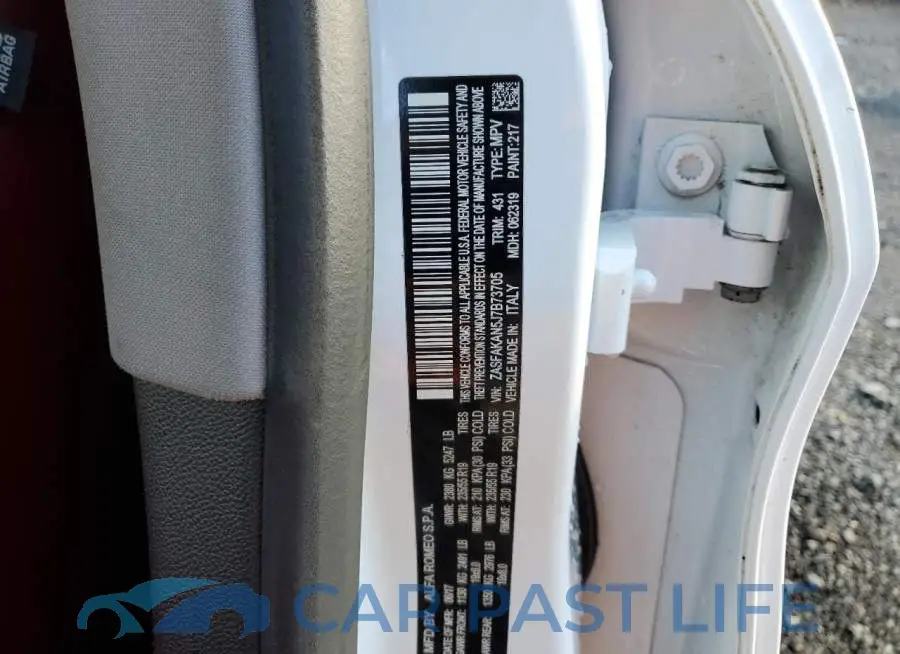 ZASFAKAN5J7B73705# 13
