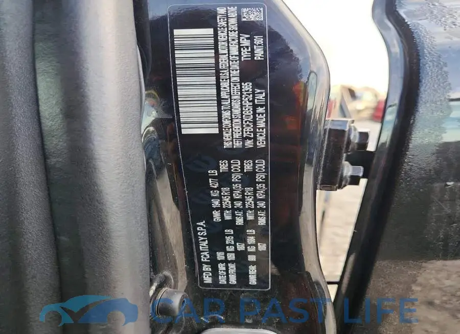 ZFBCFXDB5HP521365# 12