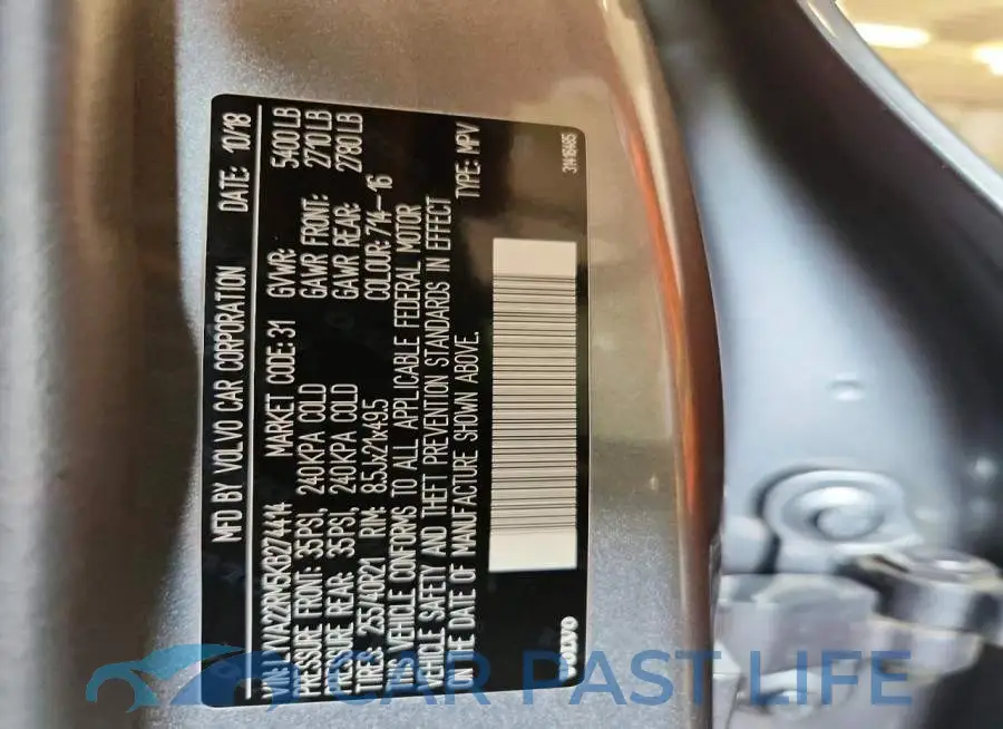 LYVA22RM5KB274414# 13