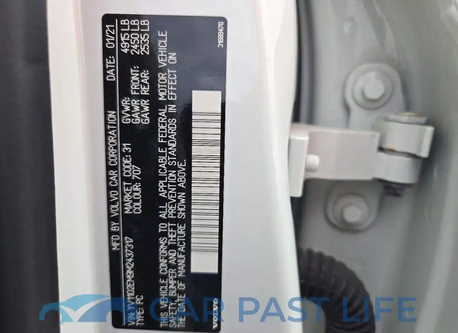 YV1102EM9M2437317# 12