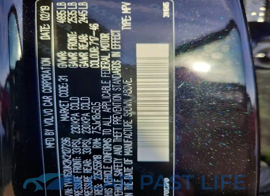 YV4162UK2K2127296# 12