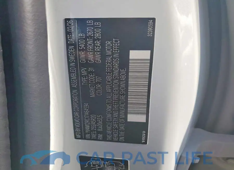 YV4M12RC1T1464594# 13