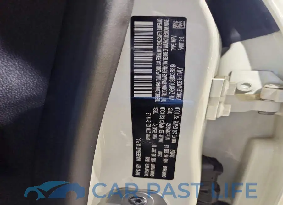 ZN661YUS5KX338519# 13