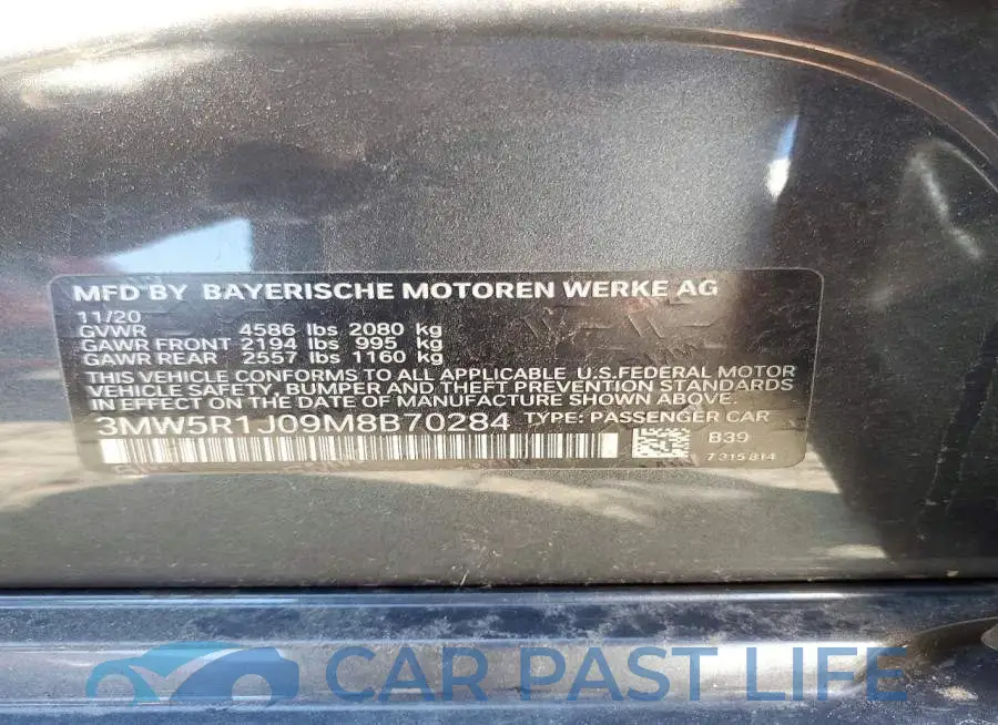 3MW5R1J09M8B70284# 12