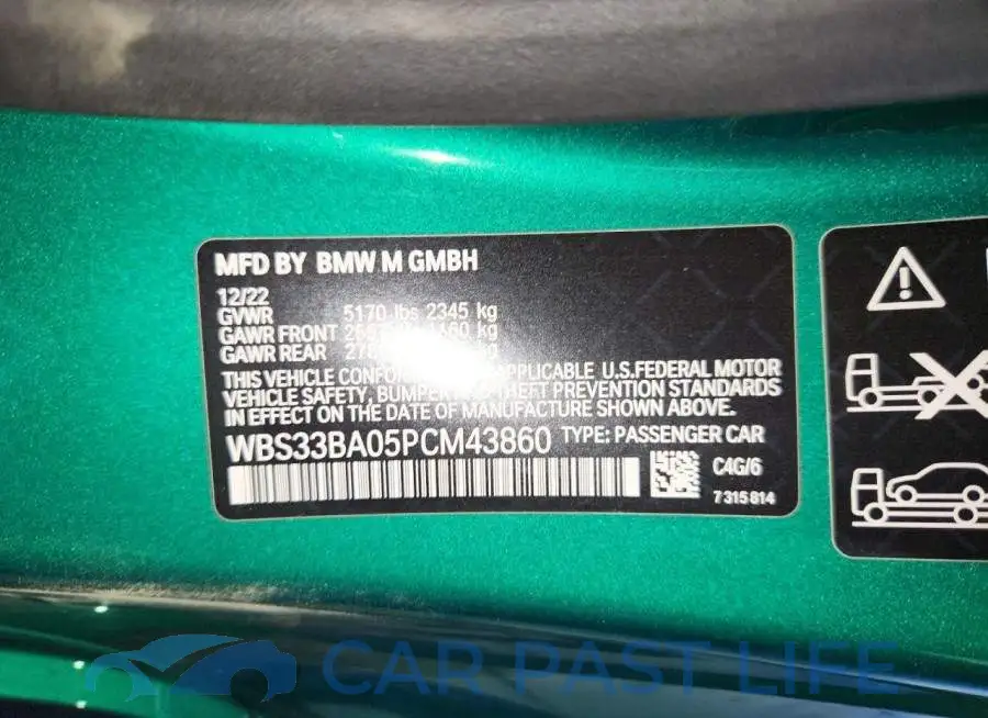 WBS33BA05PCM43860# 13