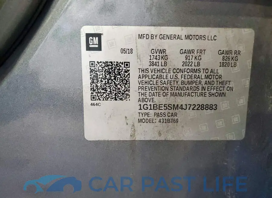 1G1BE5SM4J7228883# 13