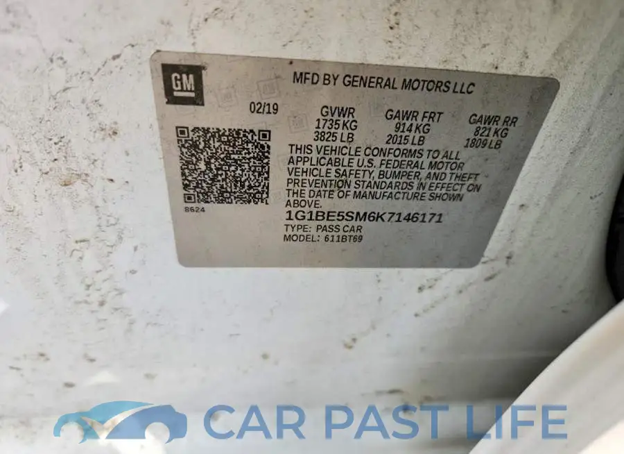 1G1BE5SM6K7146171# 12