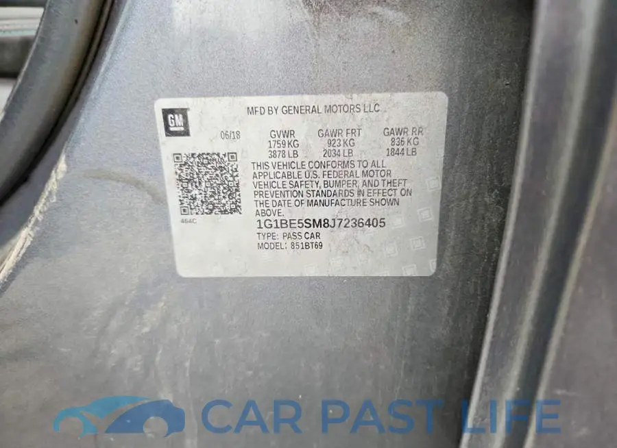 1G1BE5SM8J7236405# 12