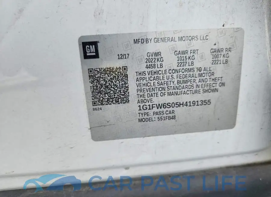 1G1FW6S05H4191355# 12
