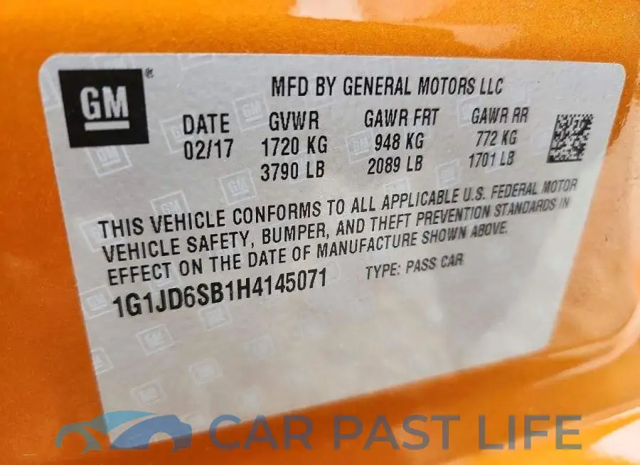 1G1JD6SB1H4145071# 13