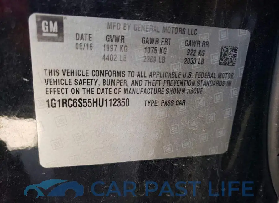 1G1RC6S55HU112350# 12