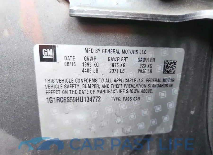 1G1RC6S59HU134772# 12