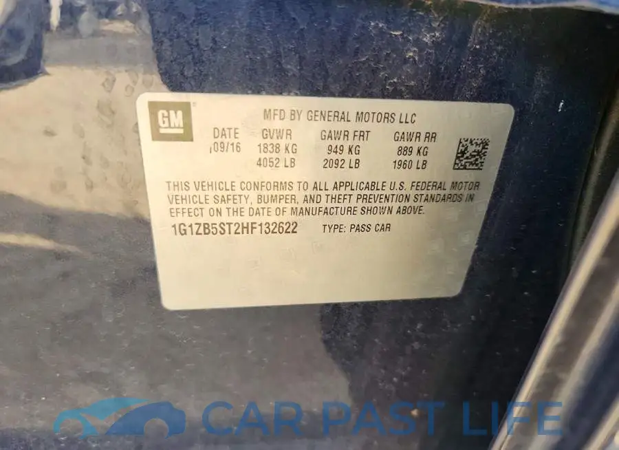 1G1ZB5ST2HF132622# 12