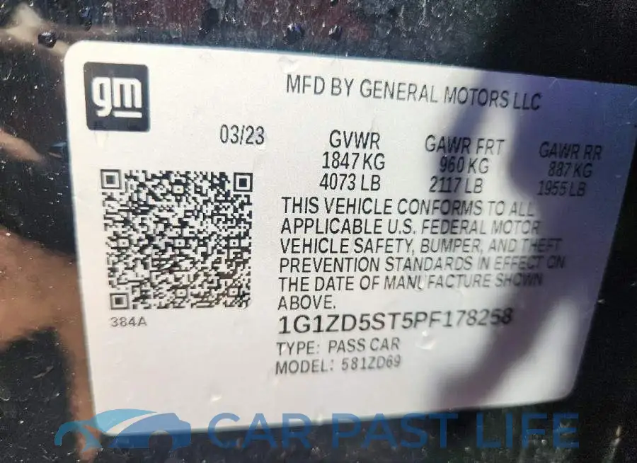 1G1ZD5ST5PF178258# 12